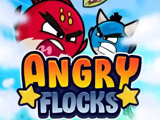Logħba Angry Flocks onlajn