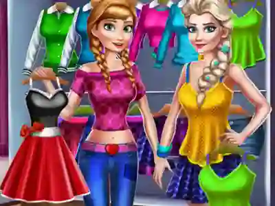 Logħba Princesses Casual Outfits onlajn
