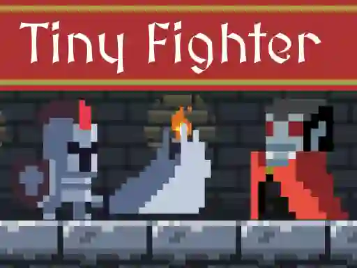 Logħba Tiny Fighter Unstoppable Run onlajn