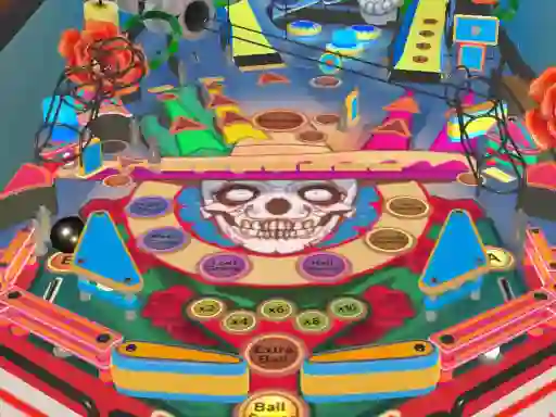 Logħba Pinball Simulator Day of Dead onlajn