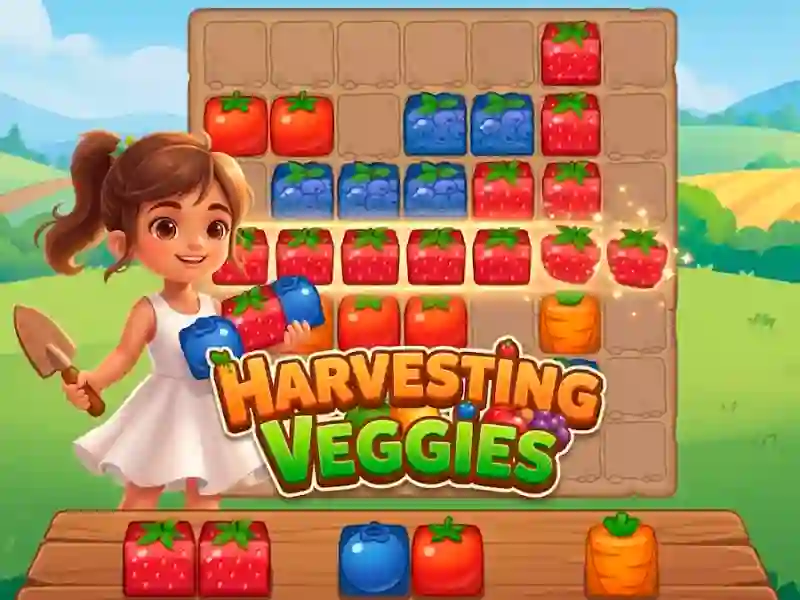 Logħba Harvesting Veggies onlajn