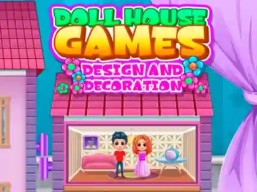 Logħba Doll House Games Design and Decoration onlajn