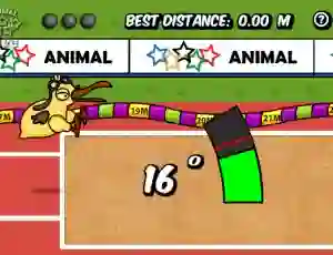 Logħba Animal Olympics Triple Jump onlajn