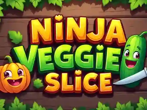 Logħba Ninja Veggie Slice onlajn