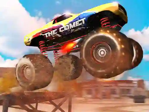 Logħba Monster Truck Stunt Racing onlajn