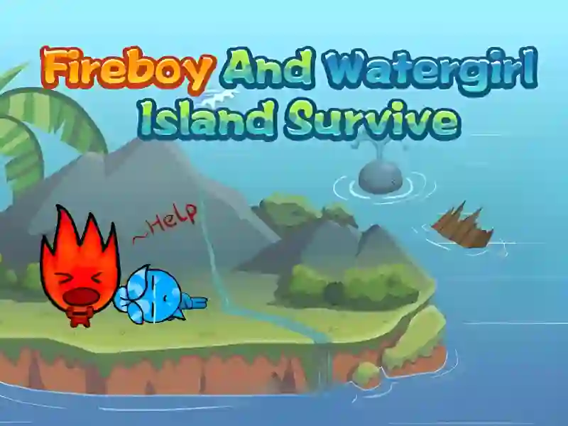Logħba Fireboy and Watergirl Island Survive onlajn