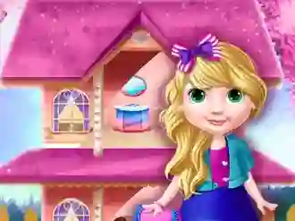 Logħba Princess Doll House Decoration onlajn
