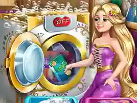 Logħba Goldie Princess Laundry Day onlajn