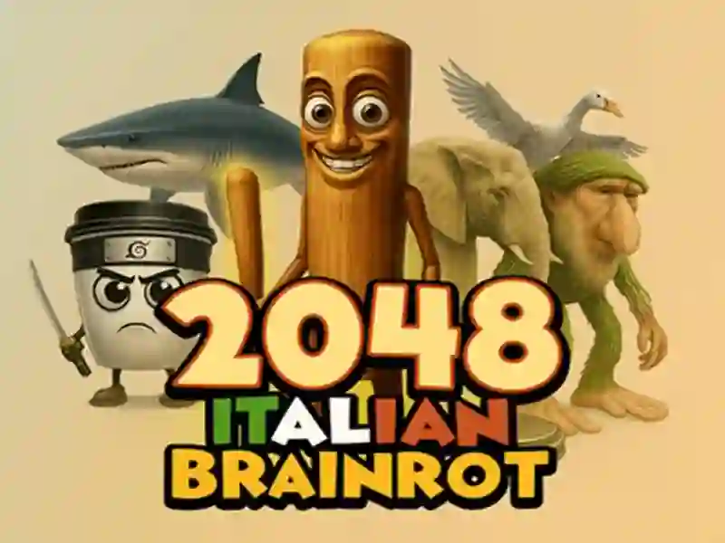 Logħba 2048 Italian Brainrot onlajn