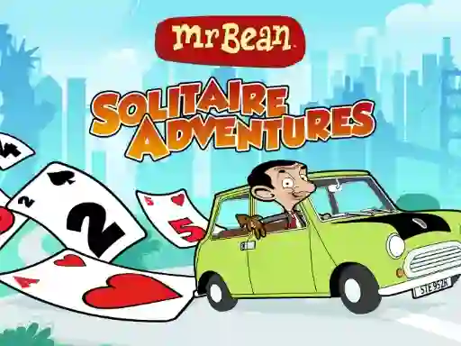 Logħba Mr Bean Solitaire Adventures onlajn