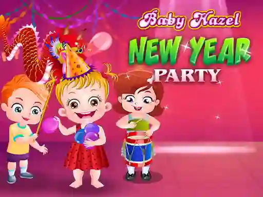 Logħba Baby Hazel New Year Party onlajn