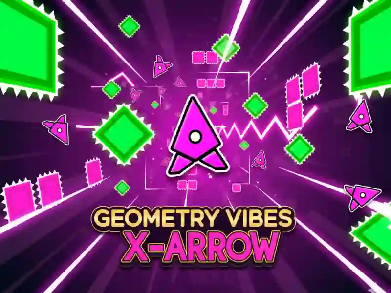 Logħba Geometry Vibes X-Arrow onlajn