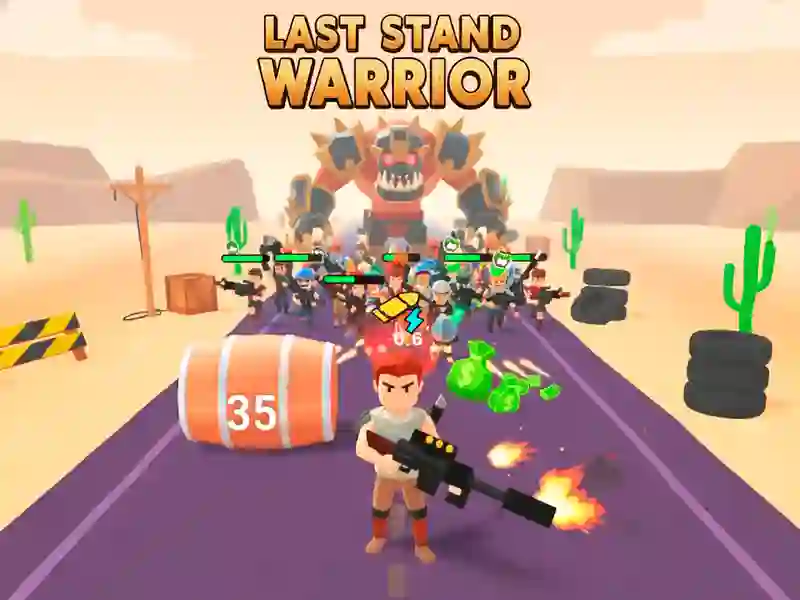 Logħba Last Stand Warrior onlajn