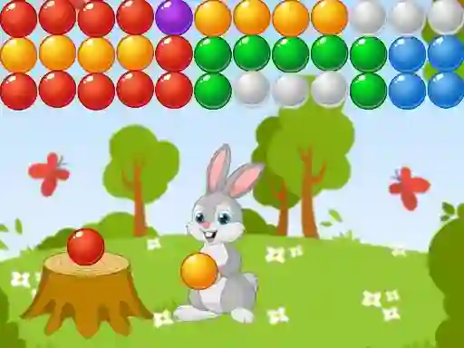 Logħba Bunny Bubble Shooter onlajn