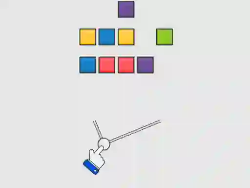 Logħba Slingshot vs Bricks onlajn
