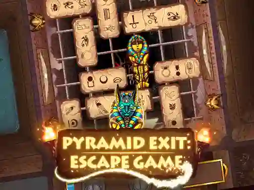 Logħba Pyramid Exit Escape Game onlajn