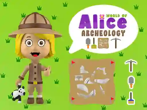 Logħba World of Alice Archeology onlajn