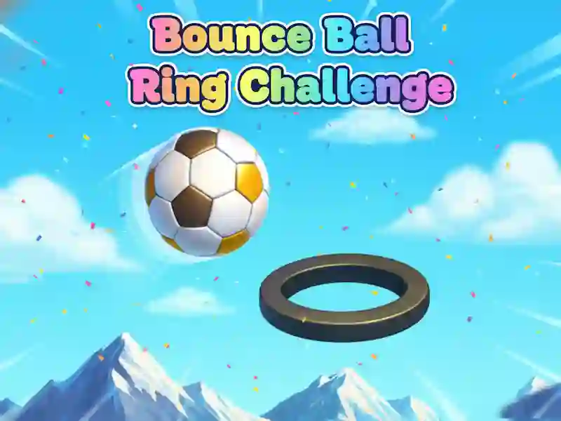 Logħba Bounce Ball Ring Challenge onlajn