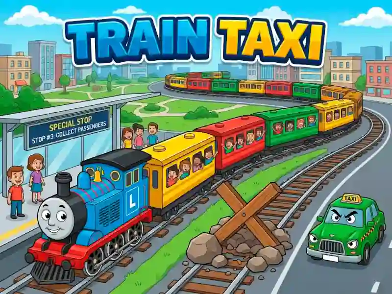 Logħba Train Taxi onlajn