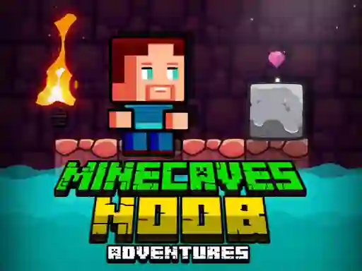 Logħba Minecaves Noob Adventure onlajn