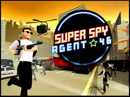 Logħba Super Spy Agent 46 onlajn