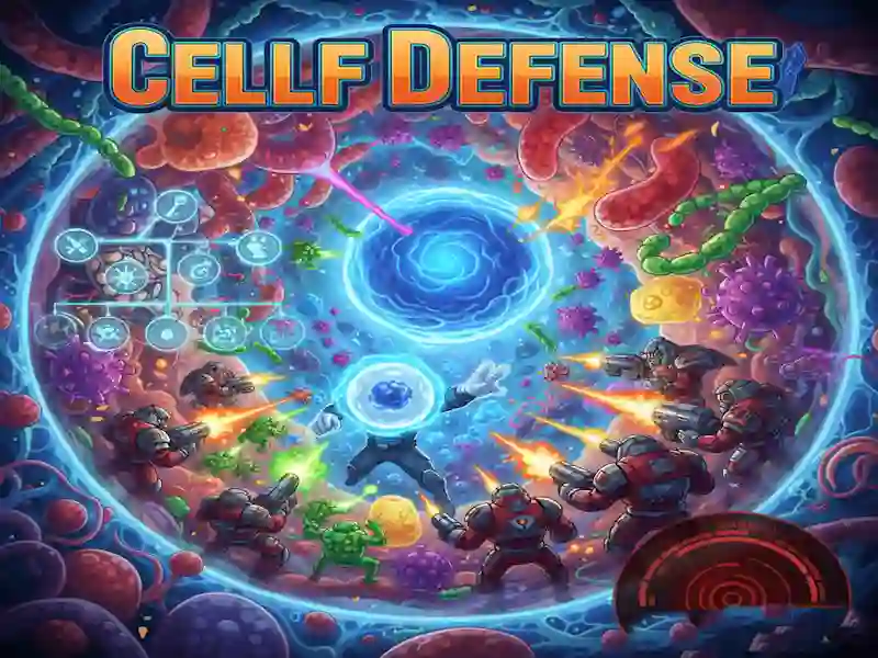Logħba Cellf Defense onlajn