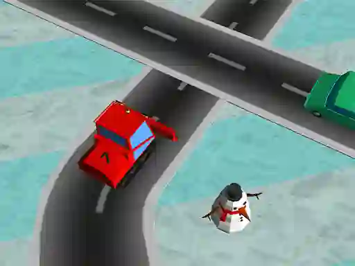 Logħba Traffic Run Christmas onlajn
