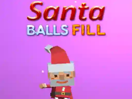 Logħba Santa Balls Fill onlajn