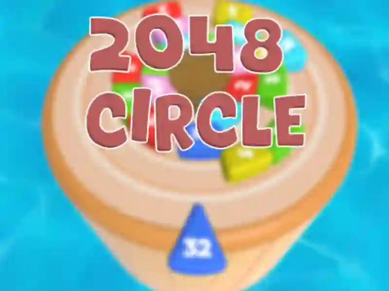 Logħba 2048 Circle onlajn