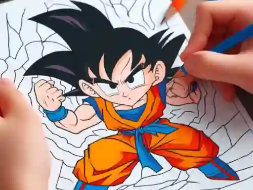 Logħba Anime Coloring Book onlajn