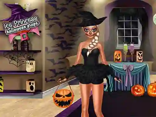 Logħba Ice Princess Halloween Preps onlajn
