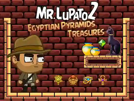 Logħba Mr Lupato 2: Egyptian Pyramids Treasures onlajn