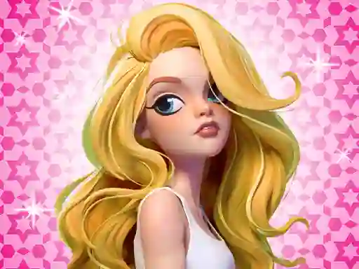 Logħba Super Fashion Stylist Dress Up 3d onlajn