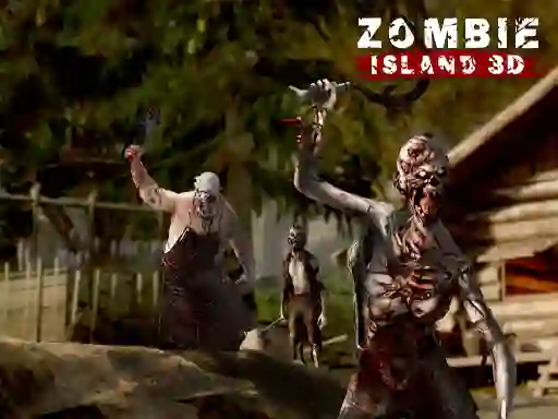 Logħba Zombie Island 3D onlajn
