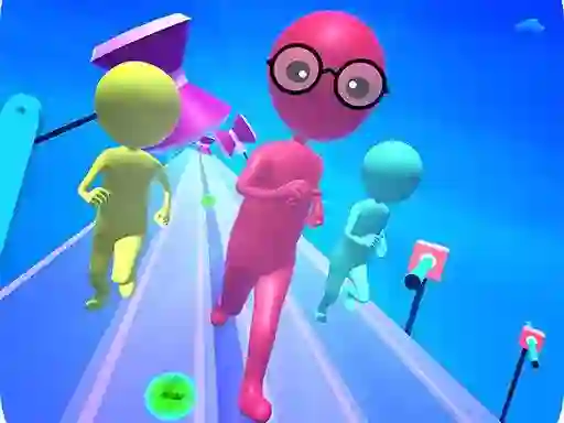 Logħba Fun Run Race 3d onlajn