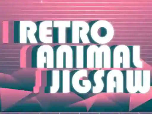 Logħba Retro Animal Jigsaw onlajn