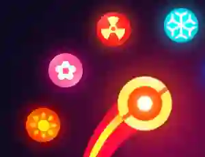 Logħba Super Neon Ball onlajn