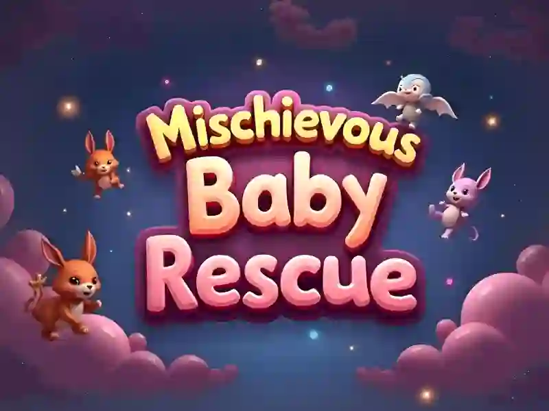 Logħba Mischievous Baby Rescue onlajn