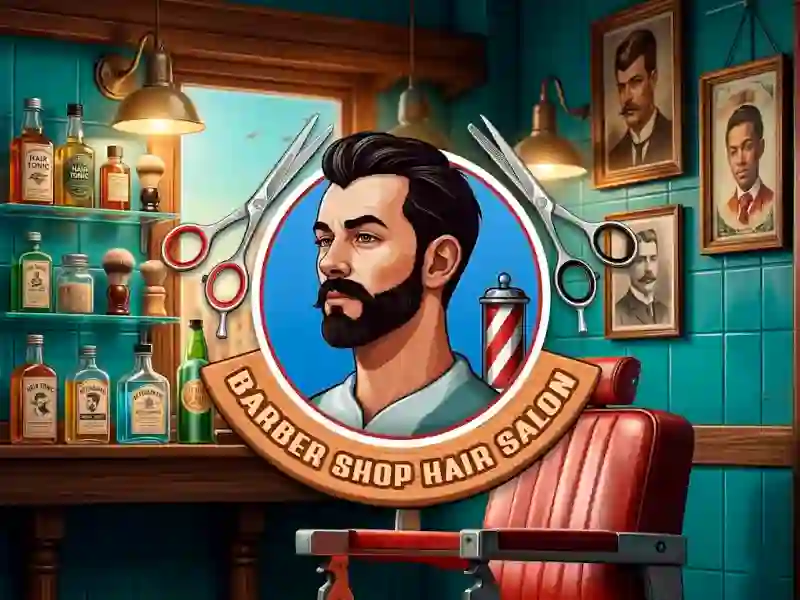 Logħba Barber Shop Hair Salon Sim onlajn