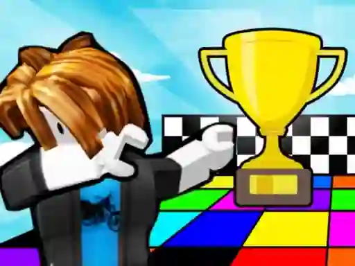 Logħba Color Race Obby onlajn