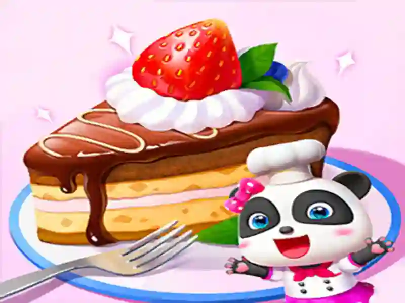 Logħba Little Panda Cake Shop onlajn