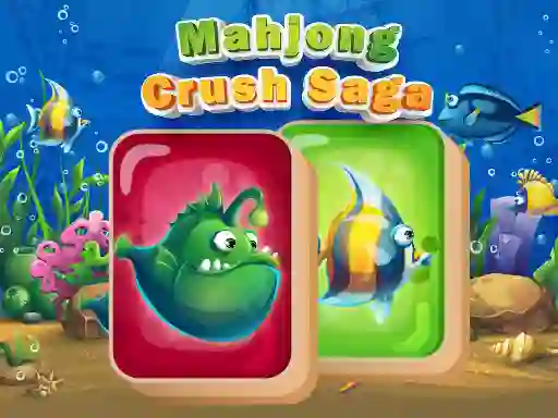 Logħba Mahjong Crush Saga onlajn