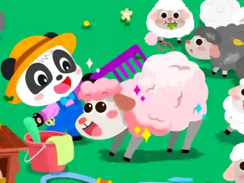 Logħba Baby Panda Animal Farm onlajn