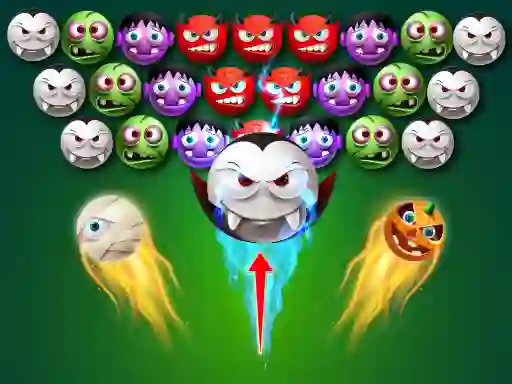 Logħba Halloween Bubble Shooter onlajn