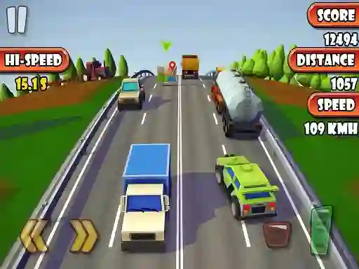 Logħba Furious Highway Road Car onlajn