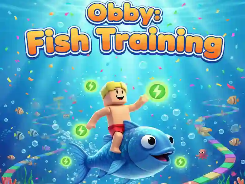 Logħba Obby: Fish training onlajn