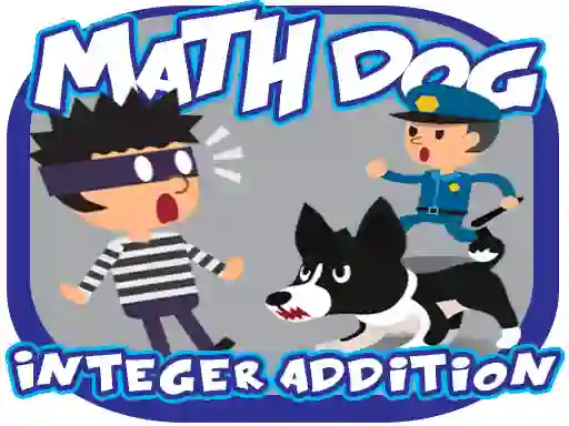 Logħba Math Dog Integer Addition onlajn
