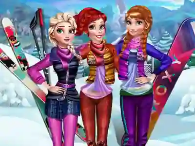 Logħba Princesses Visit Arendelle onlajn