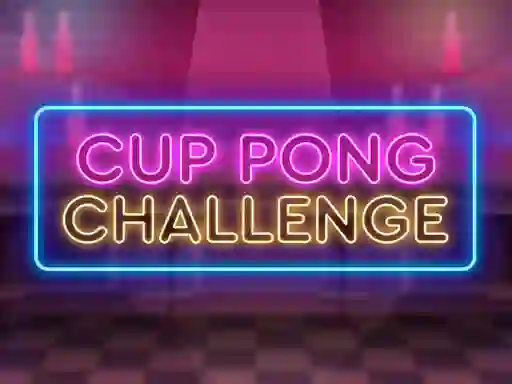 Logħba Cup Pong Challenge onlajn