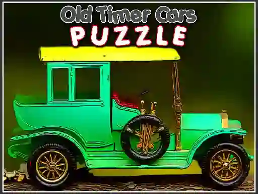 Logħba Old Timer Cars Puzzle onlajn